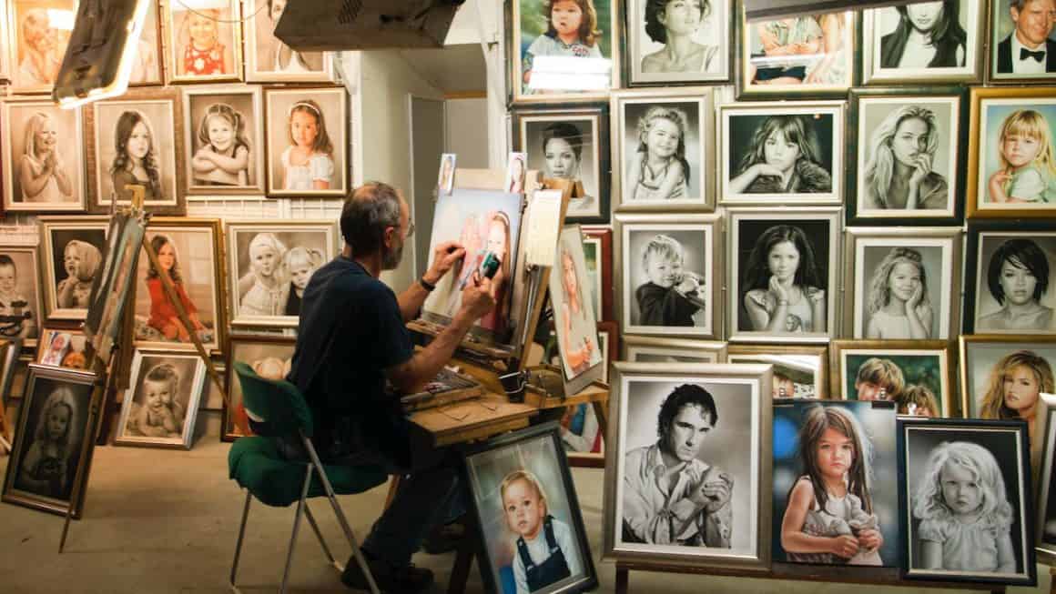 Intervju med en anerkjent kunstner