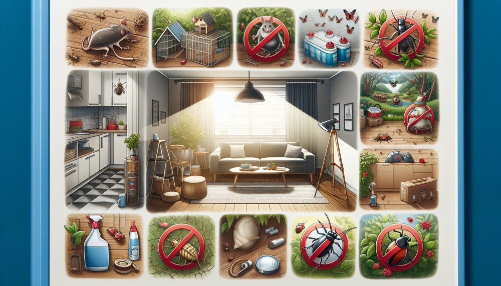 Effektive metoder for skadedyrkontroll i hjemmet ditt